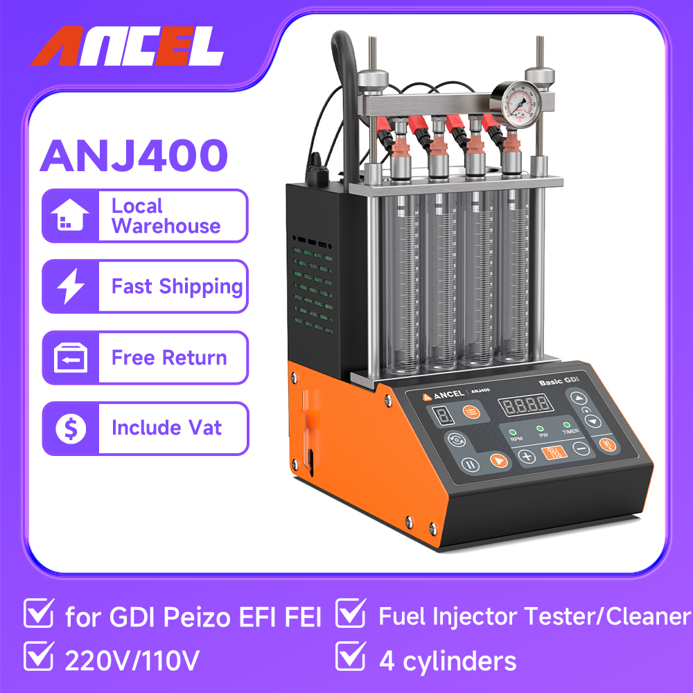 Fuel Injector Tester - ANCEL ANJ400 GDI Piezo Fuel Injector