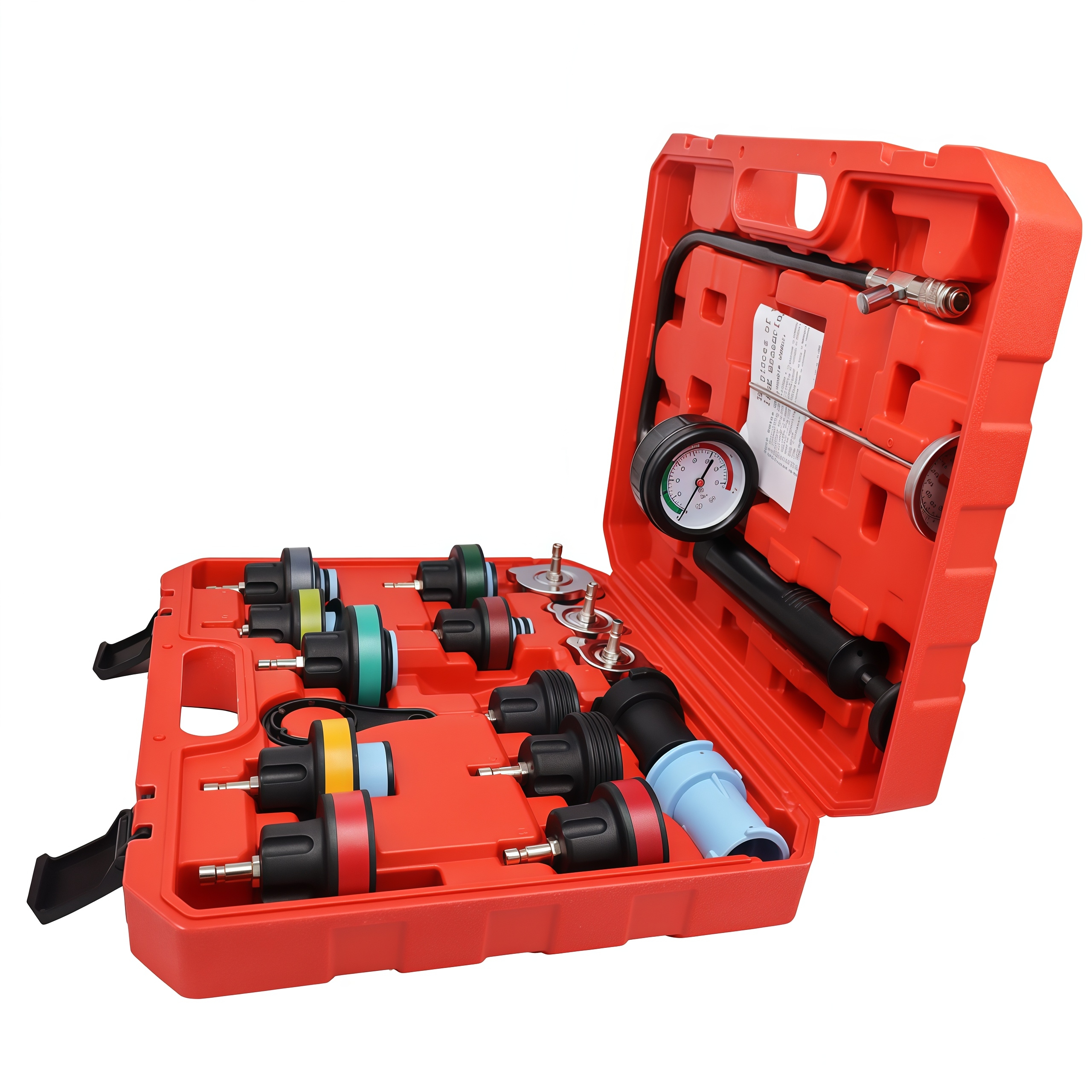 Radiator Pressure Tester - Car Water Tank Pressure Gauge Vacuum