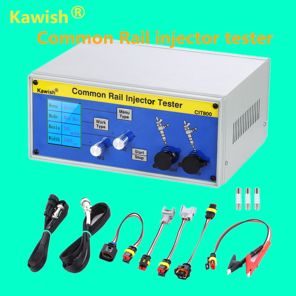 Fuel Injector Tester - Latest upgrade large LCD CIT800 diesel