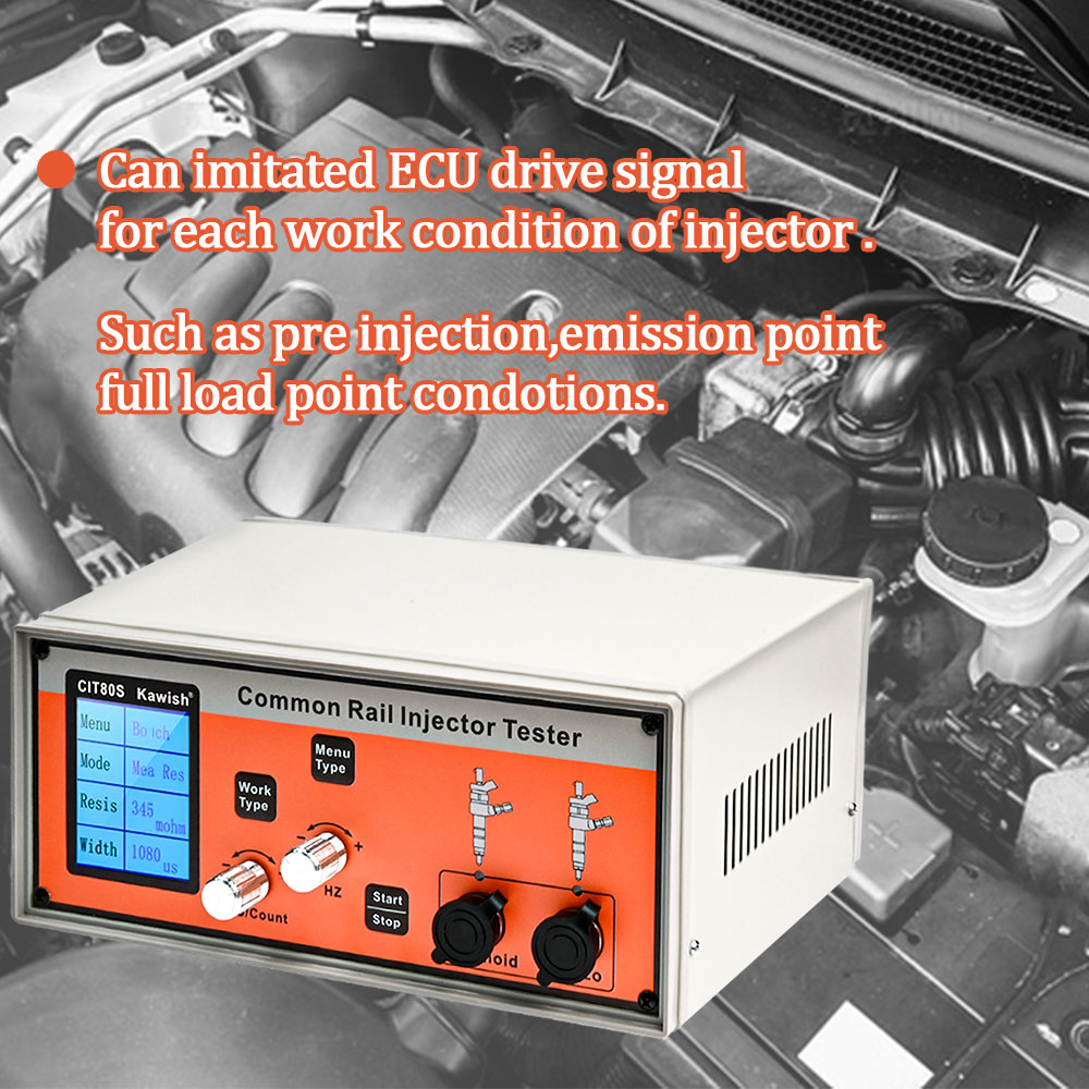 Fuel Injector Tester - 2025 New! Upgrade CIT800 CIT80S Diesel