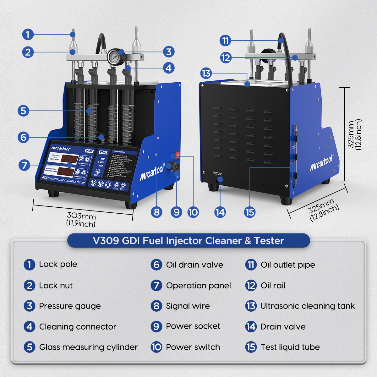 MR CARTOOL GDI Fuel Injector C - Fuel Injector Tester incelemesi ve fiyatı
