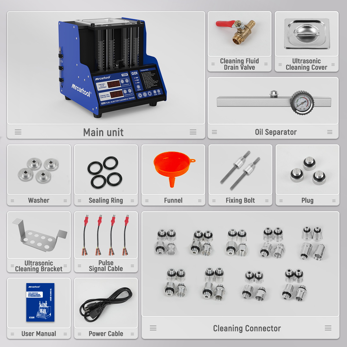 MR CARTOOL GDI Fuel Injector C - Fuel Injector Tester incelemesi ve fiyatı