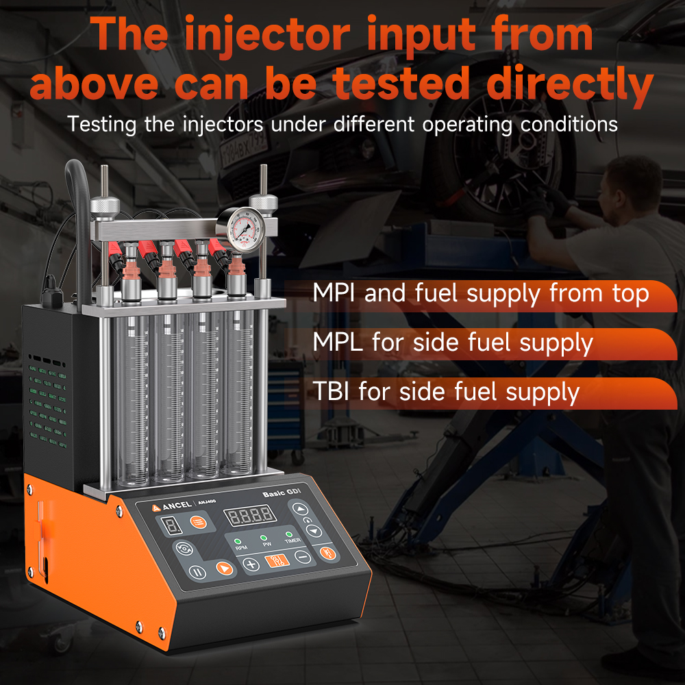 ANCEL ANJ400 GDI Piezo Fuel In - Fuel Injector Tester incelemesi ve fiyatı