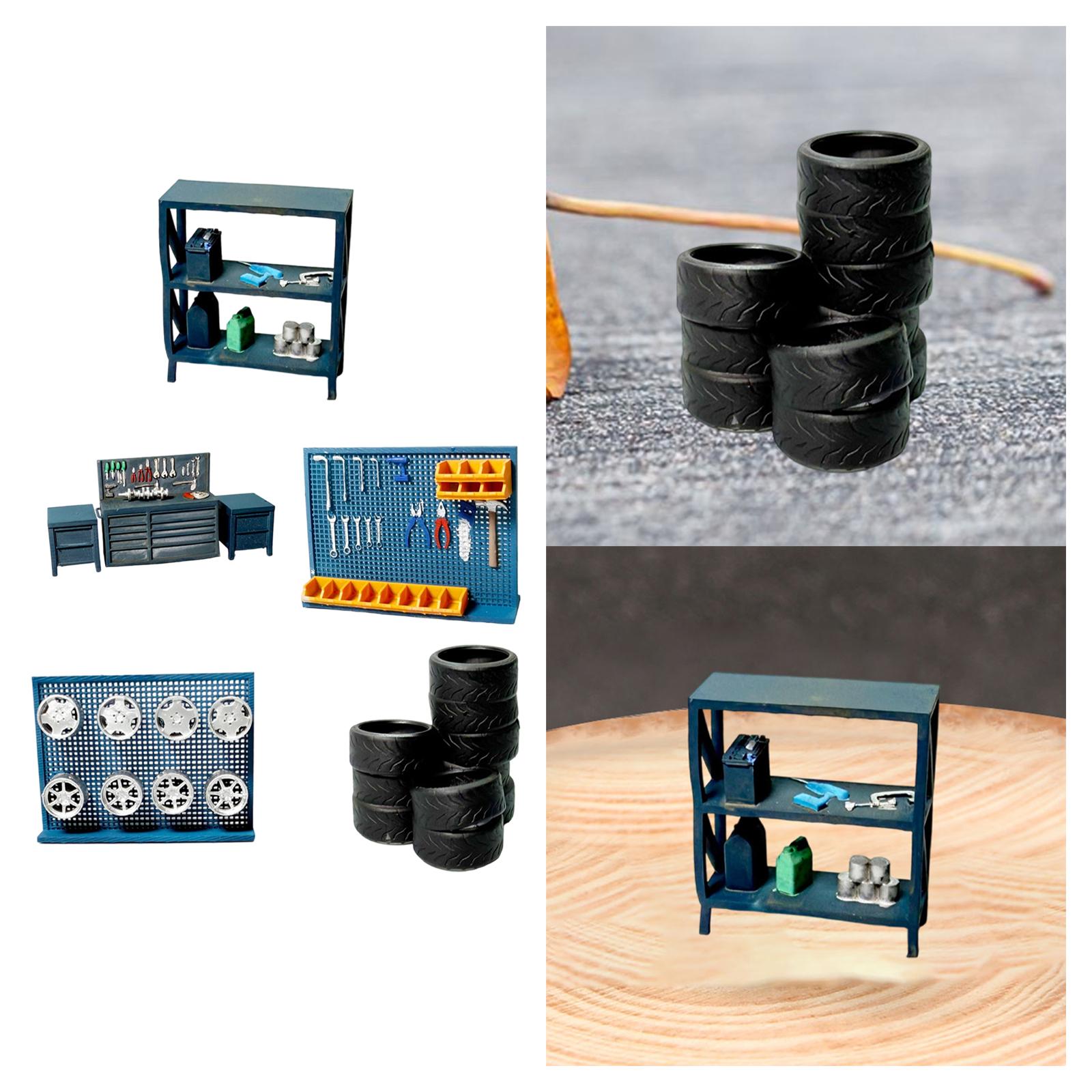 1/64 Diorama Garage Accessory  - Auto Repair Shop Layout incelemesi ve fiyatı