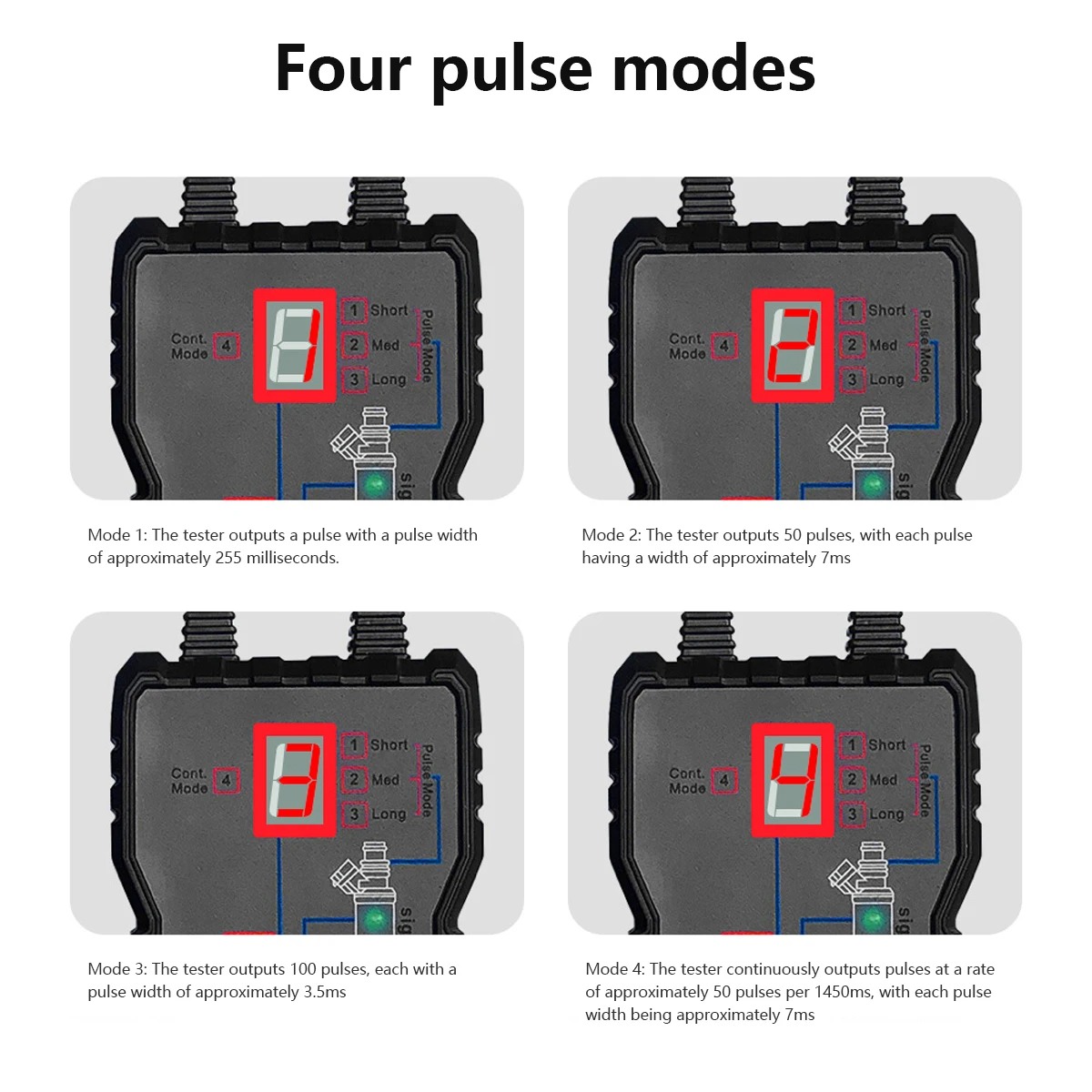 Newest Fuel System Scan Tool A - Fuel Injector Tester incelemesi ve fiyatı