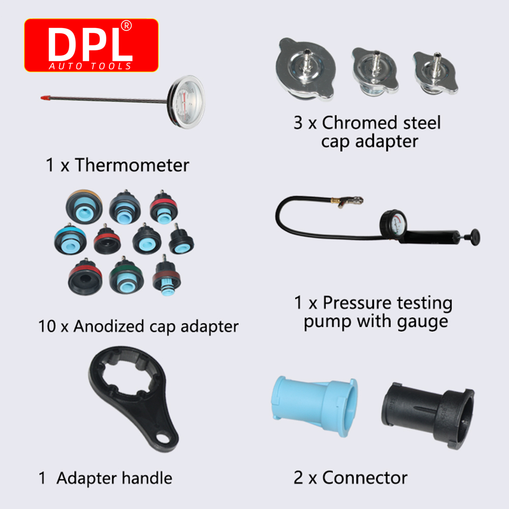 18 Pcs Radiator Pressure Teste - Radiator Pressure Tester incelemesi ve fiyatı