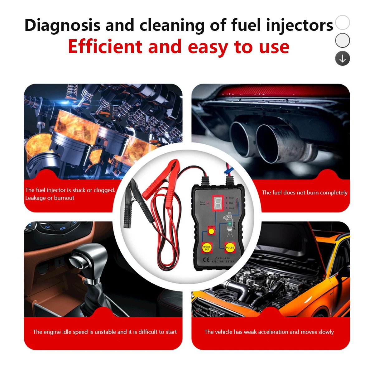 Newest Fuel System Scan Tool A - Fuel Injector Tester incelemesi ve fiyatı