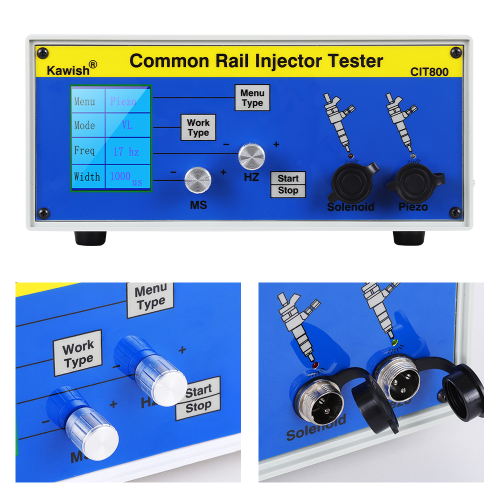 Latest upgrade large LCD CIT80 - Fuel Injector Tester incelemesi ve fiyatı