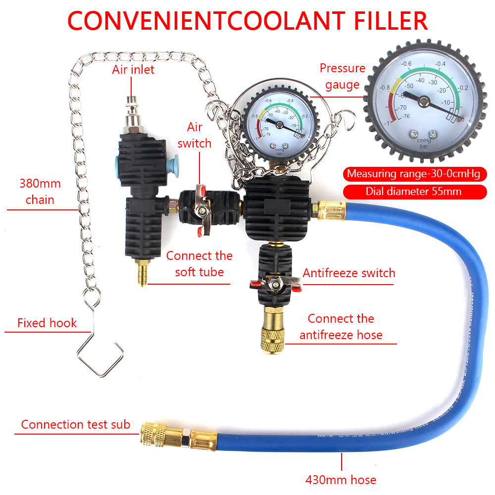 Radiator Pressure Test Meter V - Radiator Pressure Tester incelemesi ve fiyatı